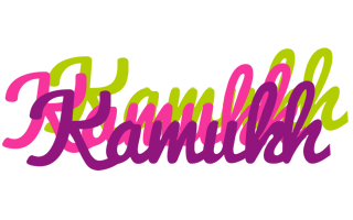 Kamukh flowers logo