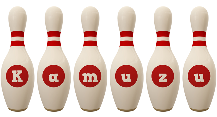 Kamuzu bowling-pin logo