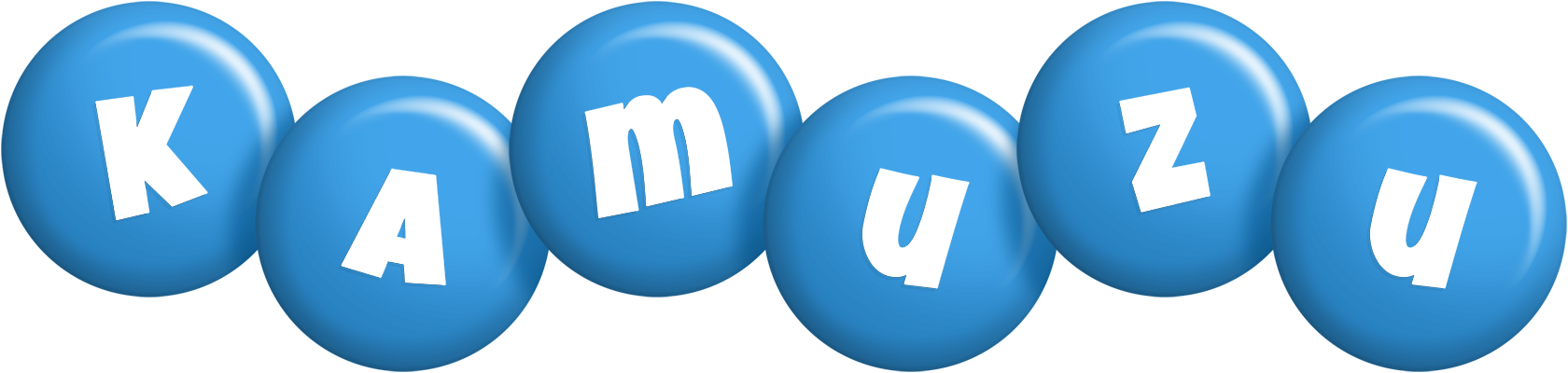Kamuzu candy-blue logo