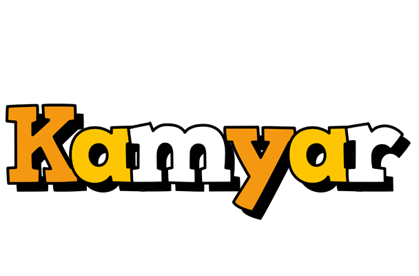 Kamyar cartoon logo