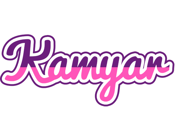 Kamyar cheerful logo