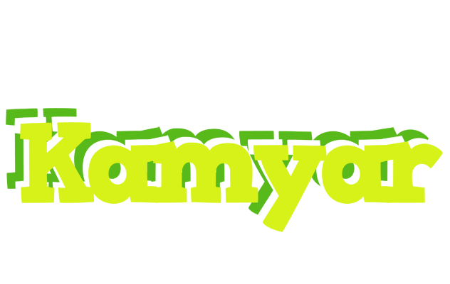 Kamyar citrus logo