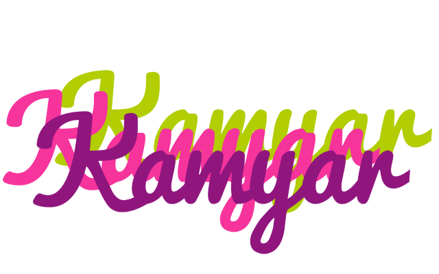 Kamyar flowers logo