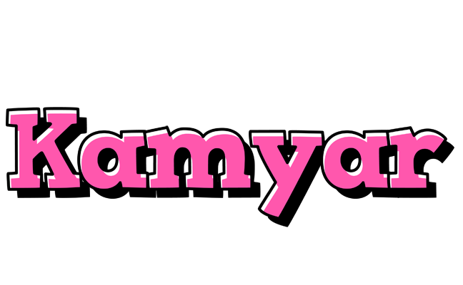 Kamyar girlish logo