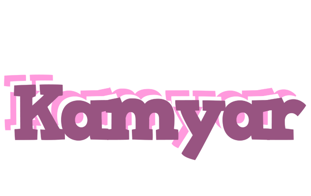Kamyar relaxing logo