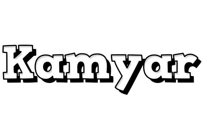 Kamyar snowing logo
