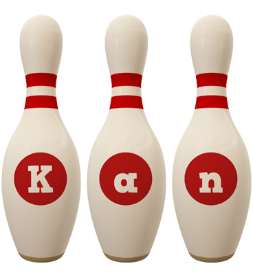Kan bowling-pin logo