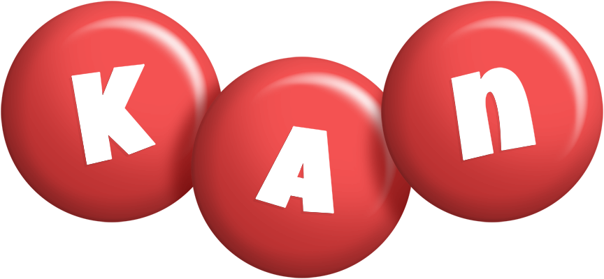 Kan candy-red logo
