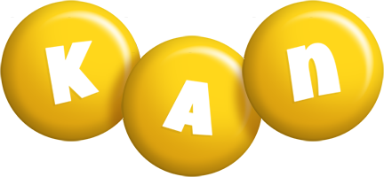 Kan candy-yellow logo