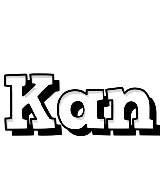 Kan snowing logo