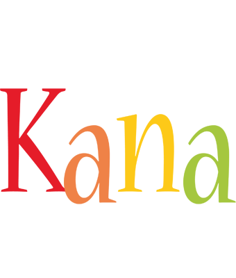 Kana birthday logo