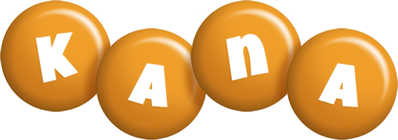 Kana candy-orange logo