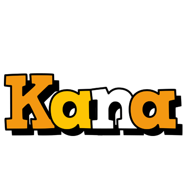 Kana cartoon logo