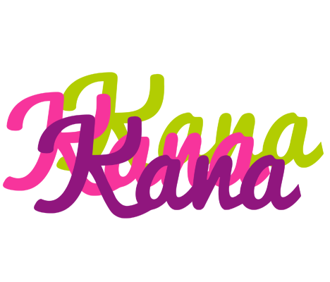 Kana flowers logo