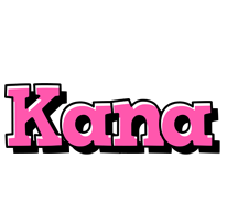 Kana girlish logo