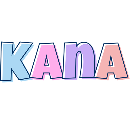 Kana pastel logo
