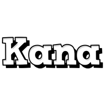 Kana snowing logo