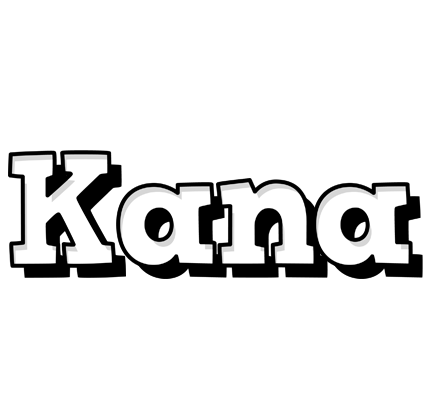 Kana snowing logo