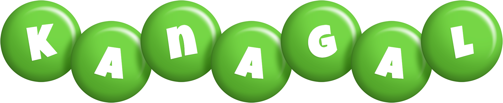 Kanagal candy-green logo