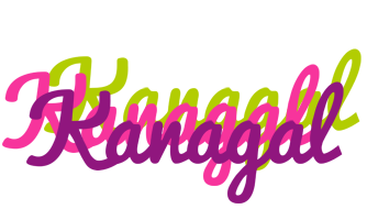 Kanagal flowers logo