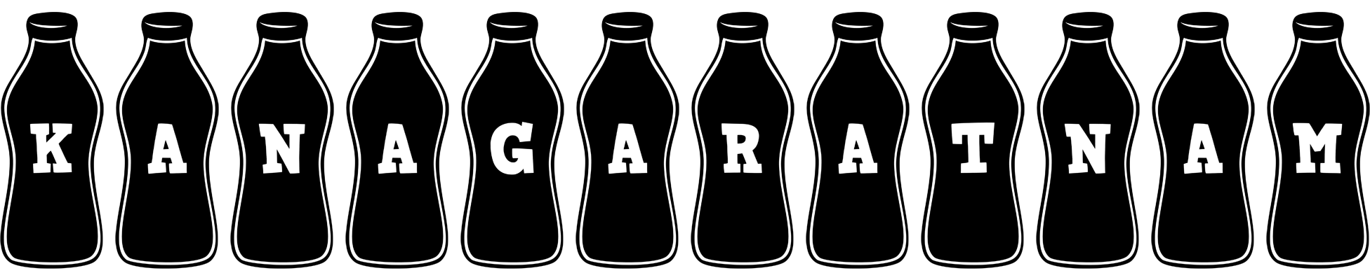 Kanagaratnam bottle logo