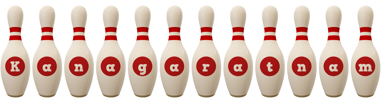 Kanagaratnam bowling-pin logo