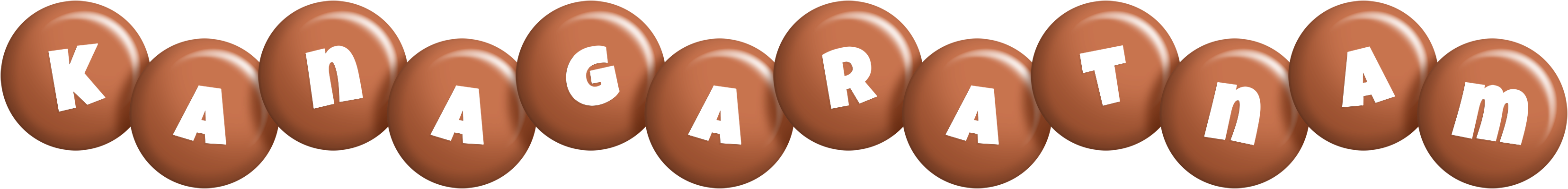 Kanagaratnam candy-brown logo