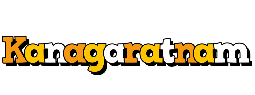 Kanagaratnam cartoon logo