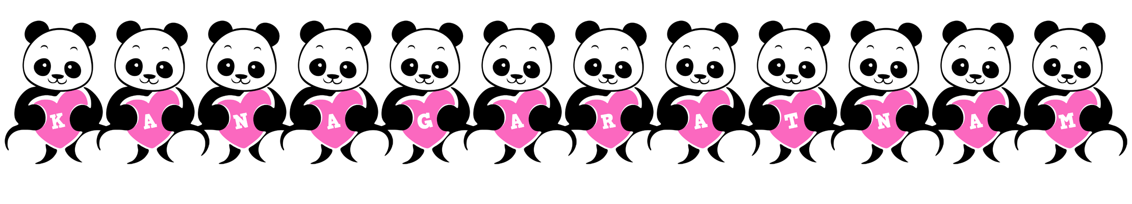 Kanagaratnam love-panda logo