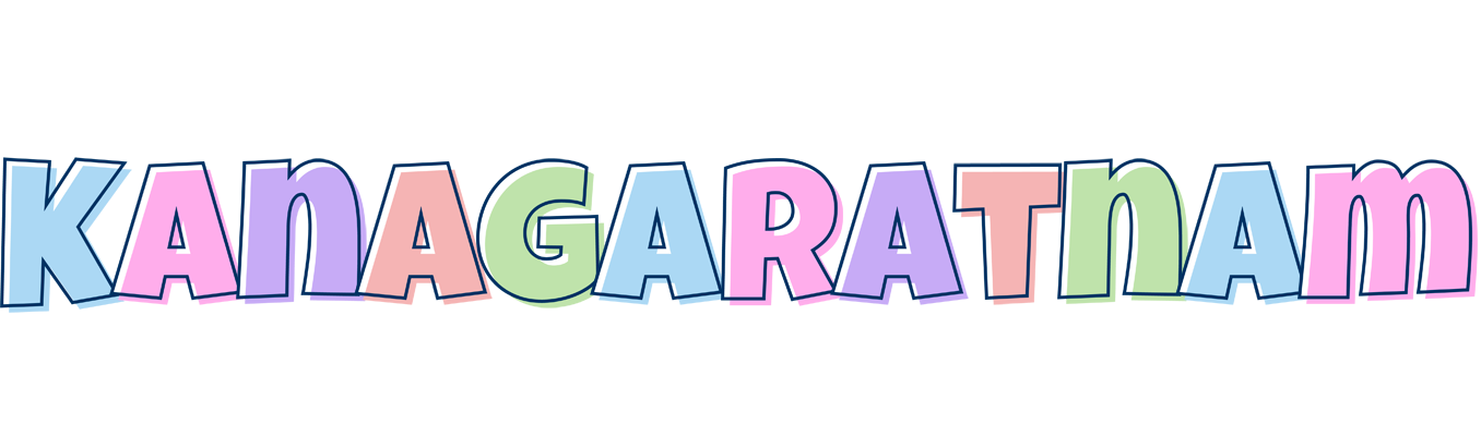 Kanagaratnam pastel logo