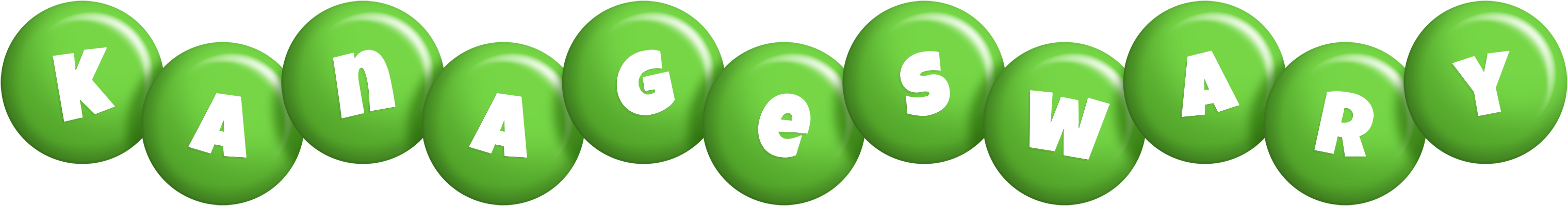 Kanageswary candy-green logo