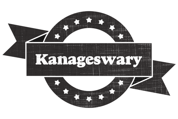 Kanageswary grunge logo
