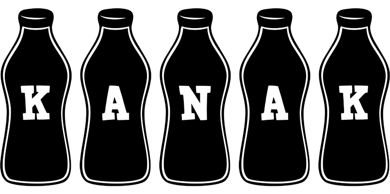 Kanak bottle logo