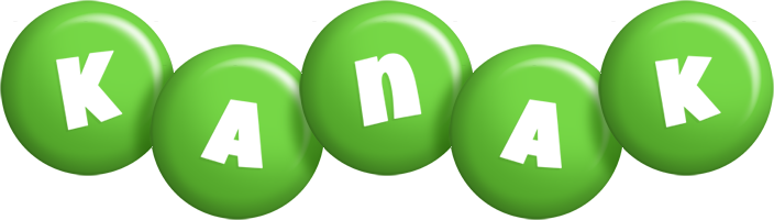 Kanak candy-green logo