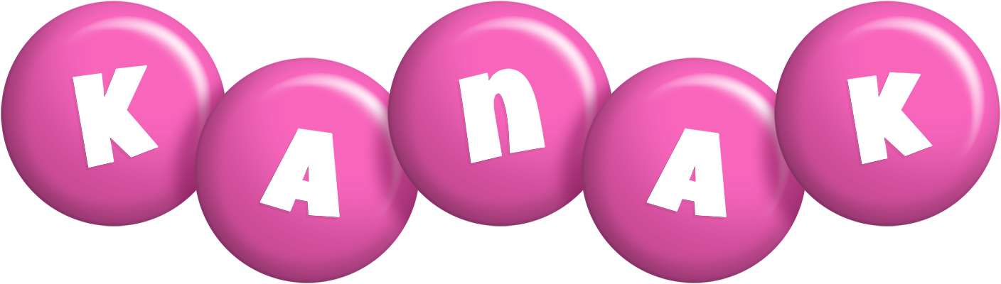 Kanak candy-pink logo