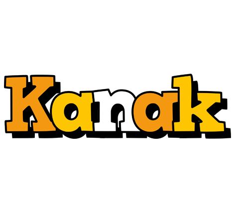 Kanak cartoon logo