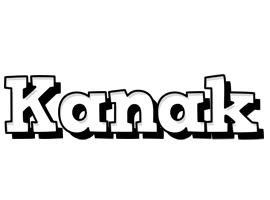 Kanak snowing logo