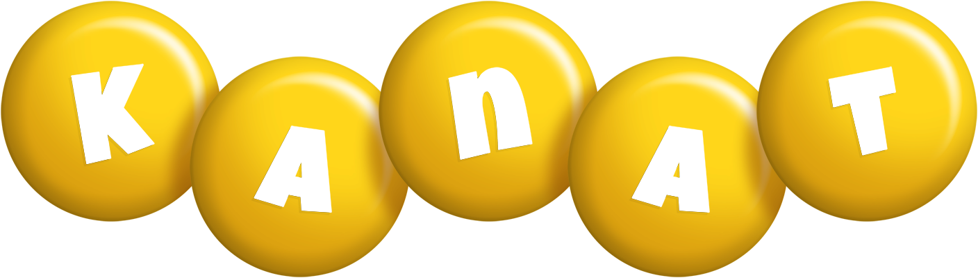 Kanat candy-yellow logo