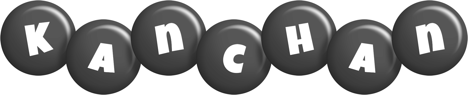Kanchan candy-black logo
