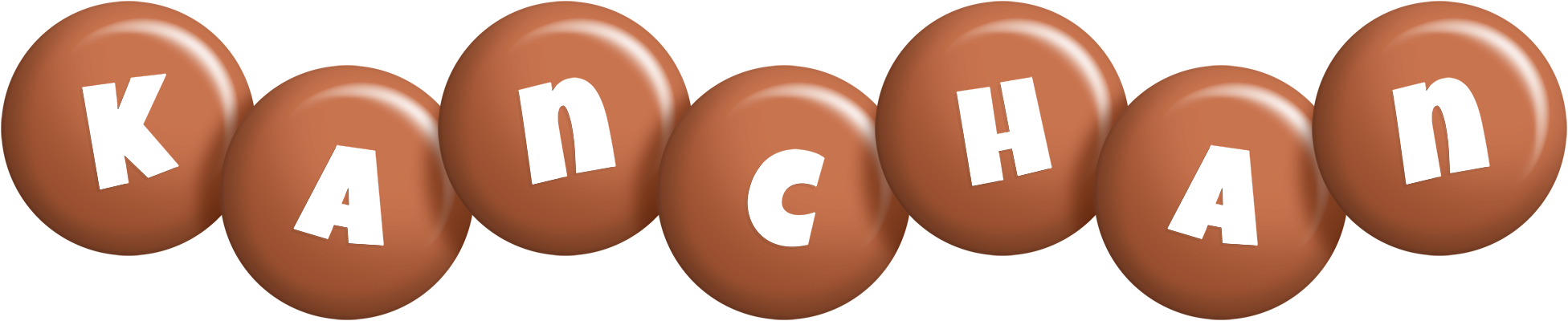 Kanchan candy-brown logo
