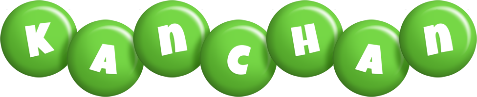 Kanchan candy-green logo