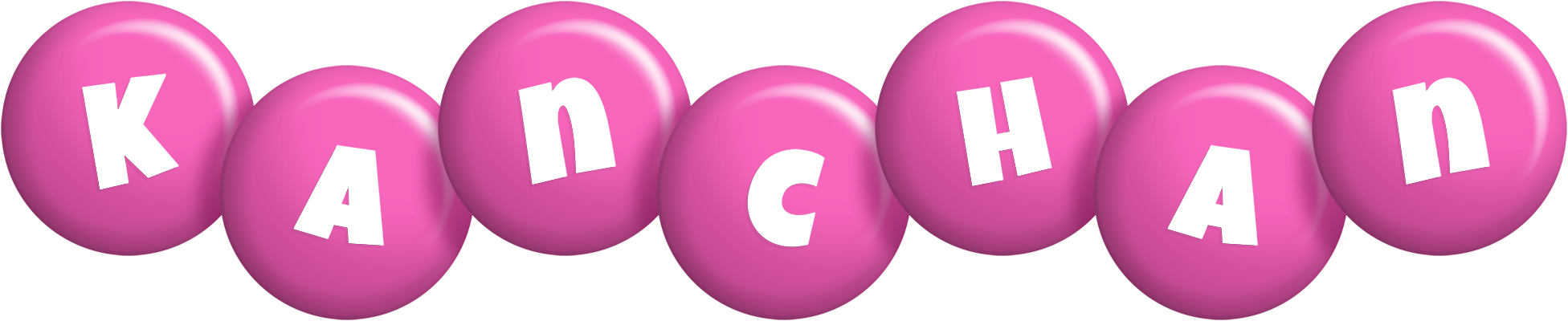Kanchan candy-pink logo