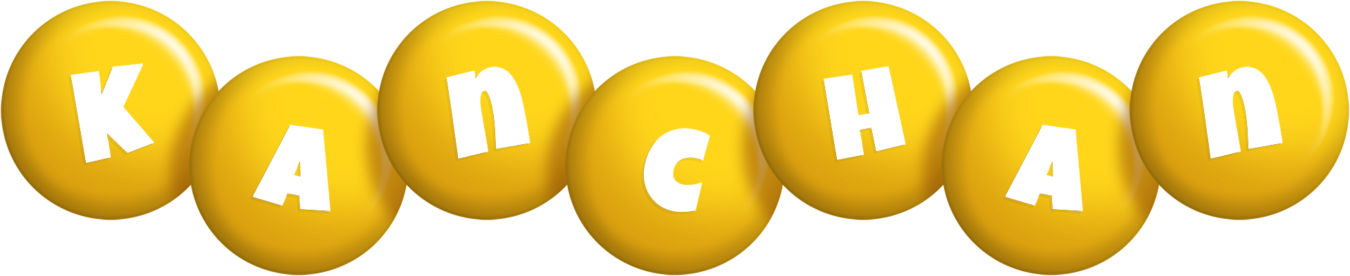 Kanchan candy-yellow logo