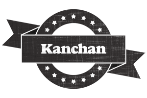 Kanchan grunge logo