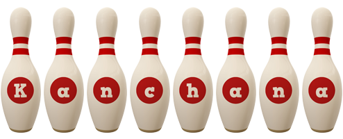 Kanchana bowling-pin logo