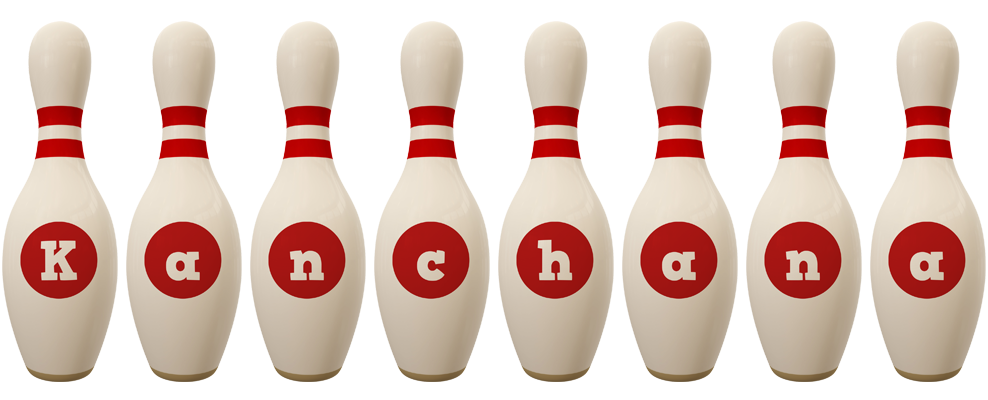 Kanchana bowling-pin logo