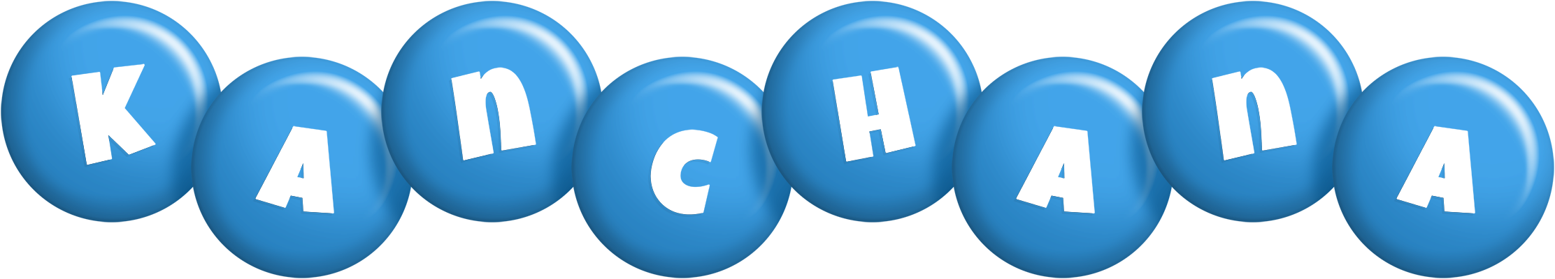 Kanchana candy-blue logo