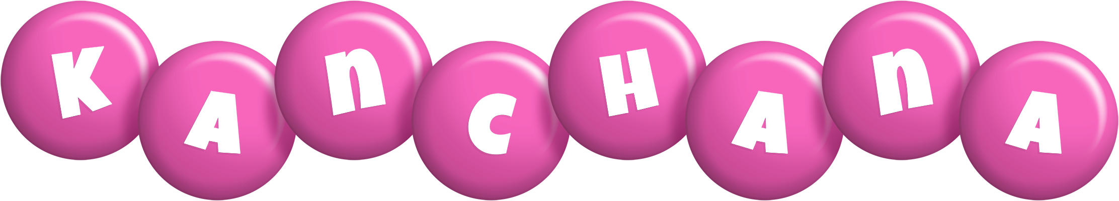 Kanchana candy-pink logo