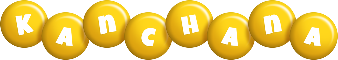 Kanchana candy-yellow logo