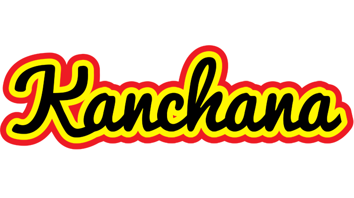 Kanchana flaming logo